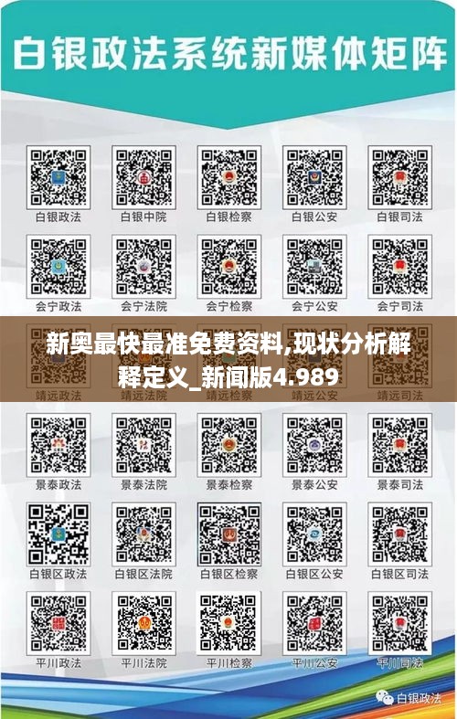 新奥最快最准免费资料,现状分析解释定义_新闻版4.989