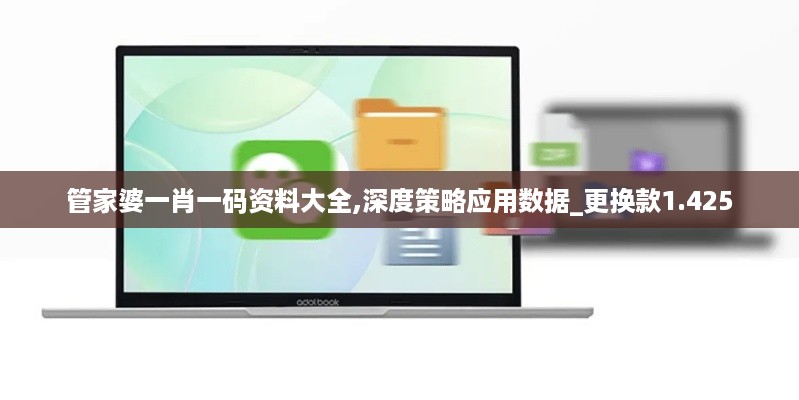 管家婆一肖一码资料大全,深度策略应用数据_更换款1.425