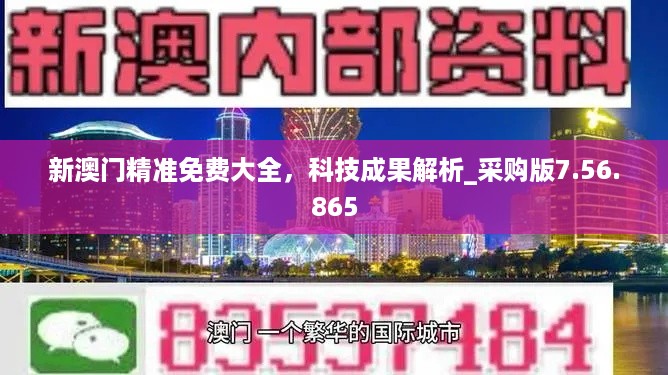 新澳门精准免费大全，科技成果解析_采购版7.56.865