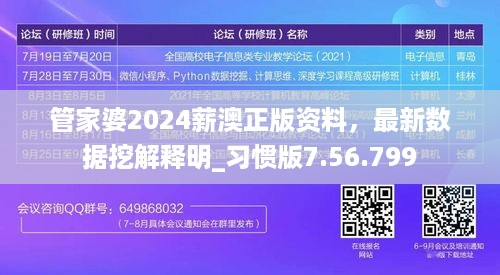 管家婆2024薪澳正版资料，最新数据挖解释明_习惯版7.56.799