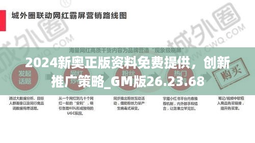 2024新奥正版资料免费提供，创新推广策略_GM版26.23.68