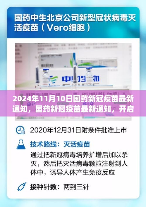 国药新冠疫苗最新通知，开启全民免疫新篇章，日期定于2024年11月10日