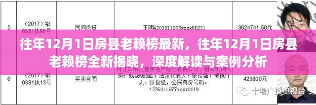 往年12月1日房县老赖榜全新揭晓，深度解读与案例分析回顾