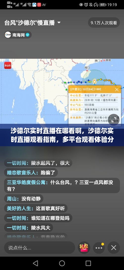 沙德尔实时直播观看指南，多平台观看体验分享