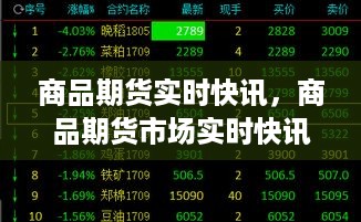 商品期货市场实时快讯，深度解析市场动态，展望未来趋势