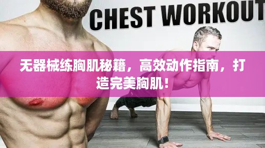 无器械练胸肌秘籍，高效动作指南，打造完美胸肌！