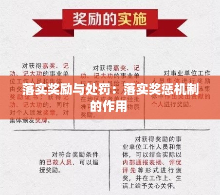 落实奖励与处罚：落实奖惩机制的作用 
