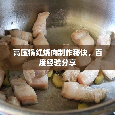 高压锅红烧肉制作秘诀，百度经验分享