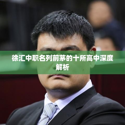 徐汇中职名列前茅的十所高中深度解析