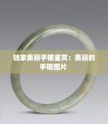 独家美丽手镯鉴赏：美丽的手镯图片 