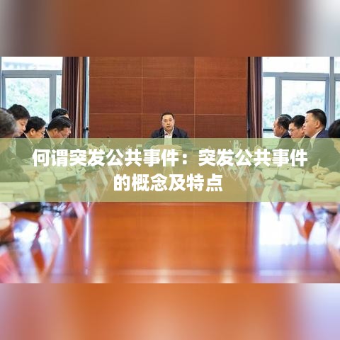 何谓突发公共事件：突发公共事件的概念及特点 