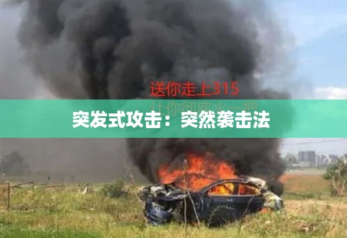 突发式攻击：突然袭击法 