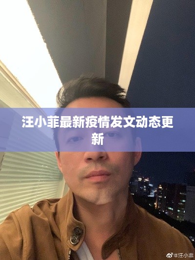 汪小菲最新疫情发文动态更新
