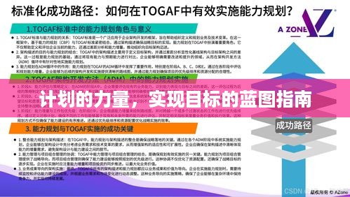 计划的力量，实现目标的蓝图指南