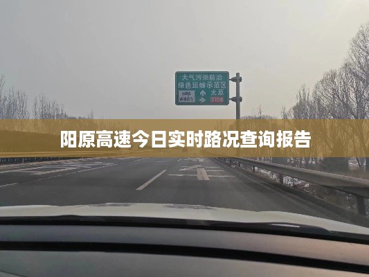 阳原高速今日实时路况查询报告