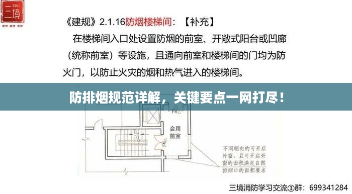 防排烟规范详解，关键要点一网打尽！