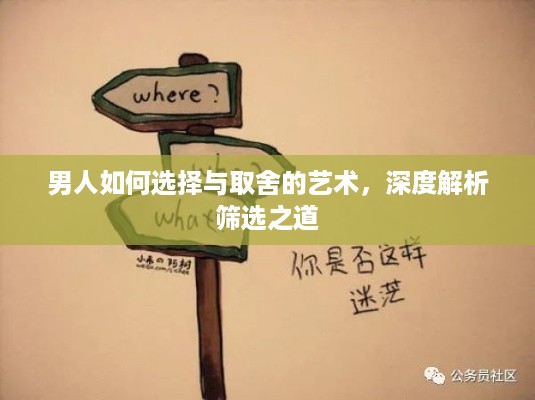 男人如何选择与取舍的艺术，深度解析筛选之道