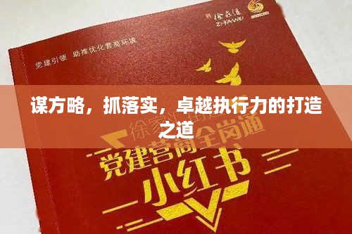 谋方略，抓落实，卓越执行力的打造之道