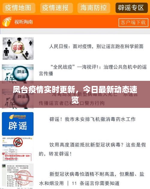 凤台疫情实时更新，今日最新动态速览