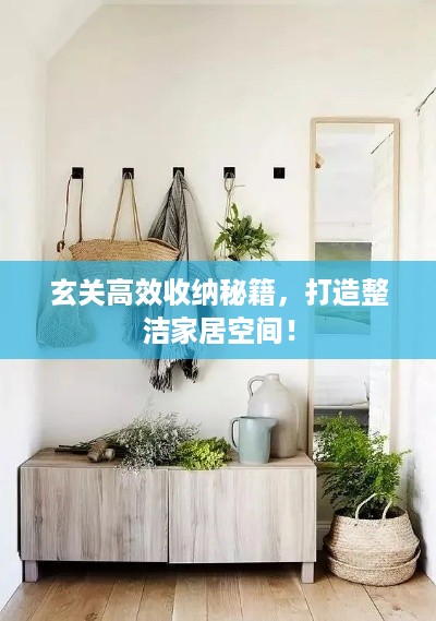 玄关高效收纳秘籍，打造整洁家居空间！