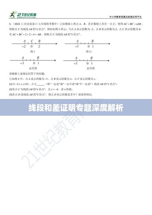 线段和差证明专题深度解析