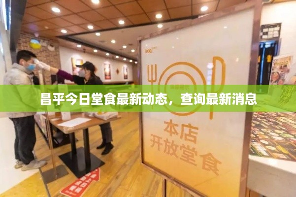 昌平今日堂食最新动态，查询最新消息