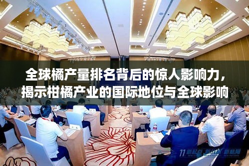 全球橘产量排名背后的惊人影响力，揭示柑橘产业的国际地位与全球影响