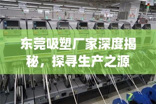 东莞吸塑厂家深度揭秘，探寻生产之源