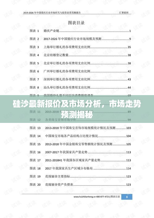 硅沙最新报价及市场分析，市场走势预测揭秘