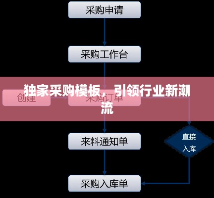 独家采购模板，引领行业新潮流