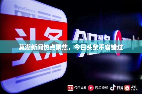 莫湖新闻热点聚焦，今日头条不容错过