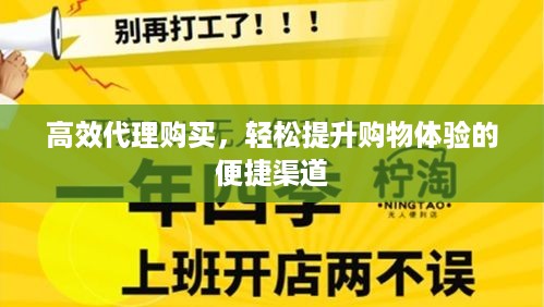 高效代理购买，轻松提升购物体验的便捷渠道