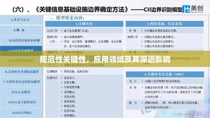 规范性关键性，应用领域及其深远影响