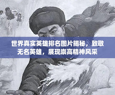 世界真实英雄排名图片揭秘，致敬无名英雄，展现崇高精神风采